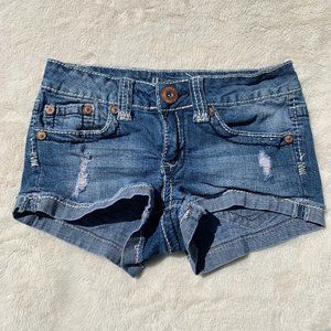 Hydraulic Juniors Distressed Shorts
